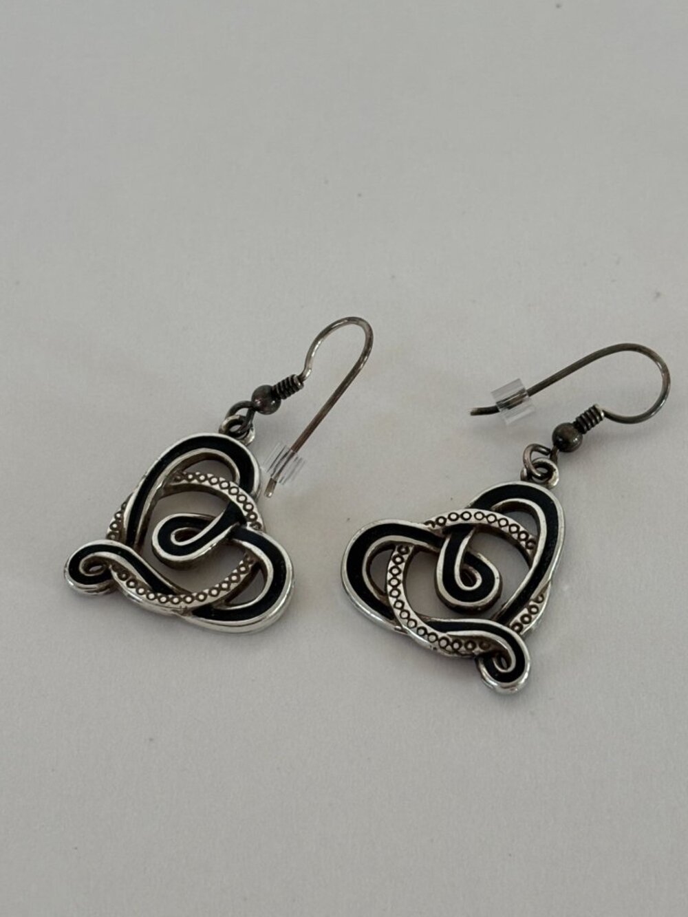 Brighton Sausalito Heart Pendant Necklace Earrings Set Jewelry Gift Silver Tone - Picture 4 of 13